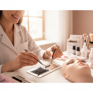 Mixing Handmade & Premade Fans: Unrivaled Lash Texture & Dimension