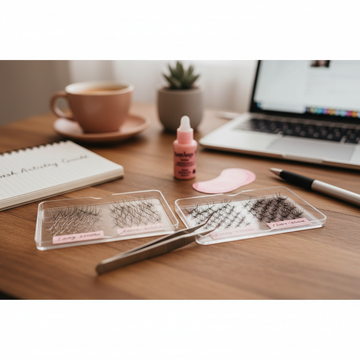 Promade Fans: Long-Stem vs. Short-Stem for Your Lash Sets