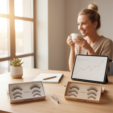 Premade vs Promade Lash Fans: Guide for Australian Lash Techs
