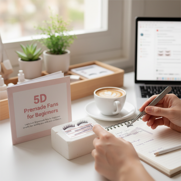 Why 5D Premade Fans Are Perfect for Beginner Lash Artists