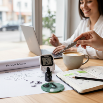 5D Premade Fans: Maximize Retention with Adhesive Compatibility