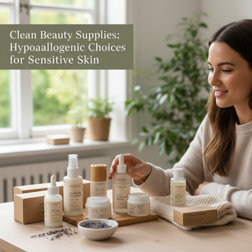 Clean Beauty Supplies: Hypoallergenic Choices for Sensitive Skin