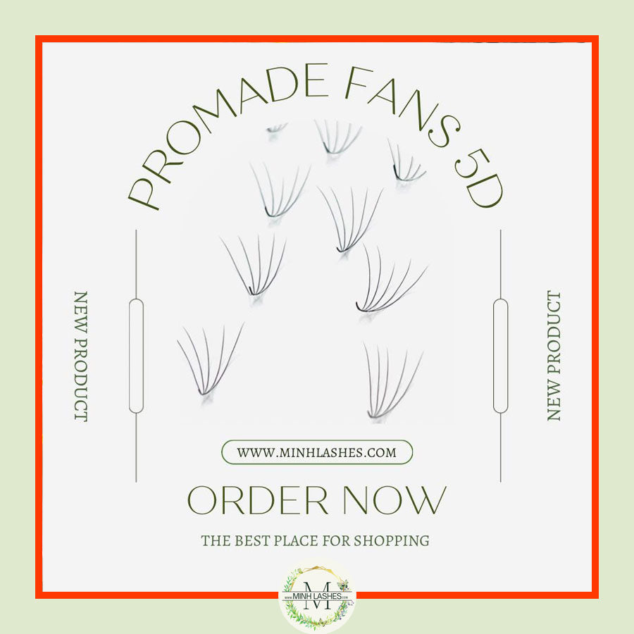 5D Premade Fans-0.07-MIXED BOX (1100 FANS ) (9mm-15mm)