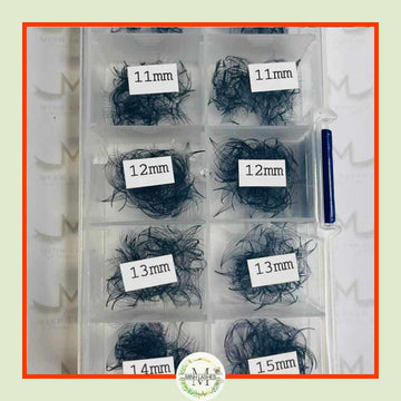 6D Premade Fans-0.07-MIXED BOX (1100 FANS ) (9mm-15mm)