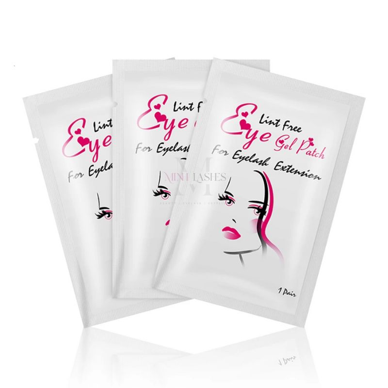 Bulk pack of Minh Lashes lint-free eye gel patches for lash salons
