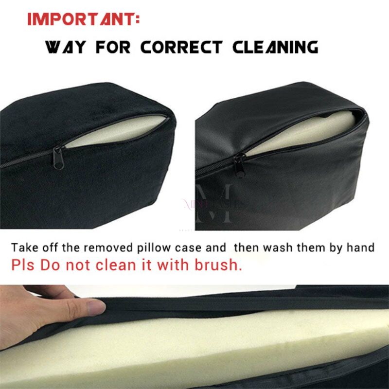 Removable and washable cover of Minh Lashes U shaped lash foam pillow
