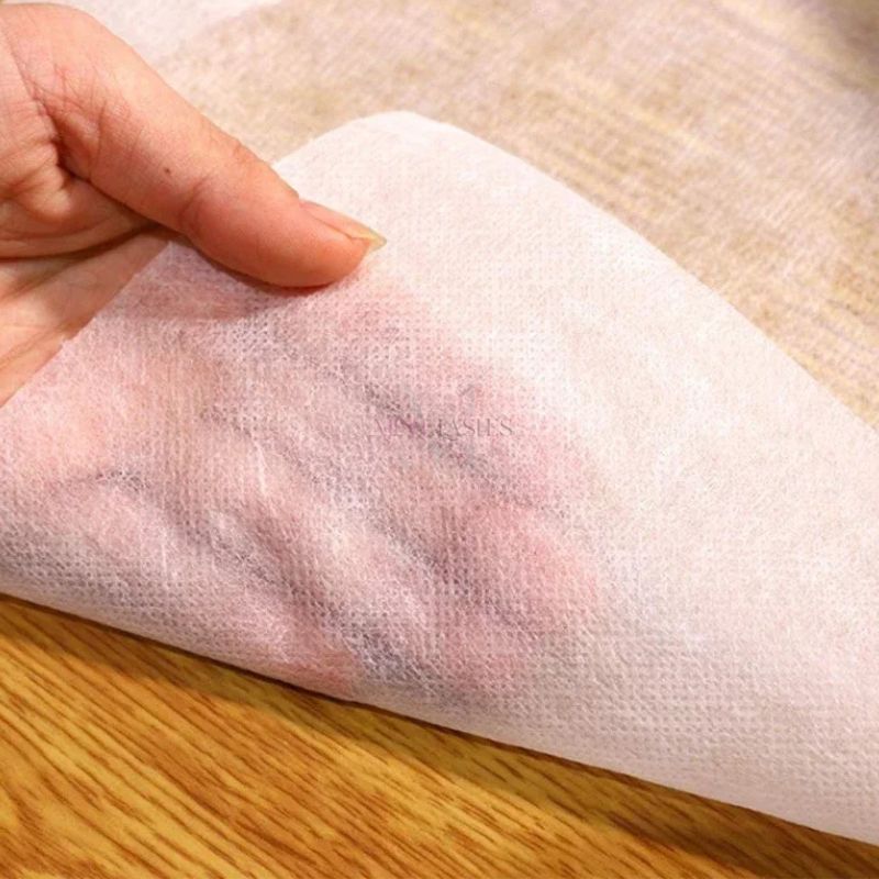 Skin-friendly breathable disposable bed sheet providing comfort and hygiene for beauty and lash treatments.