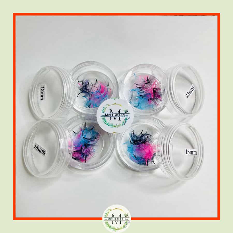 Mix Colour Premade Fans – 300 Fans