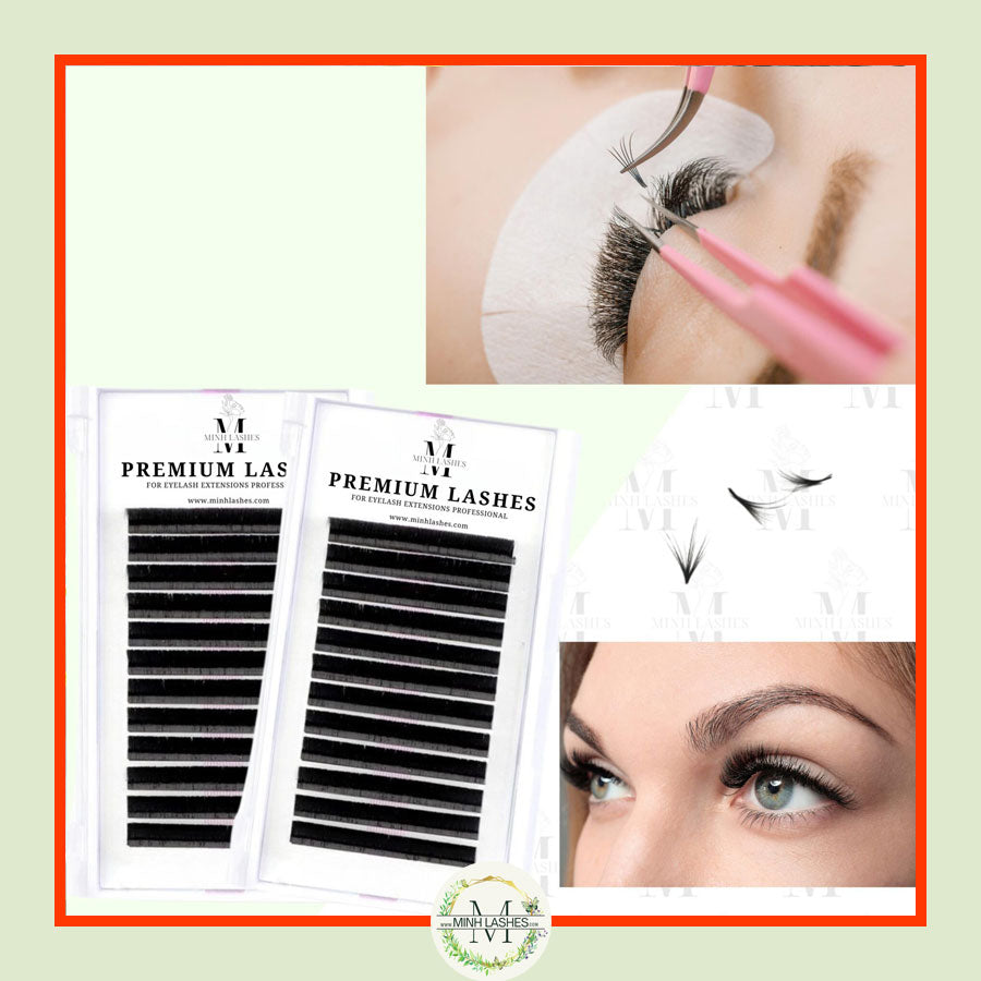 Eyelash Extension Trays _ Mink Lashes_(Single Size)