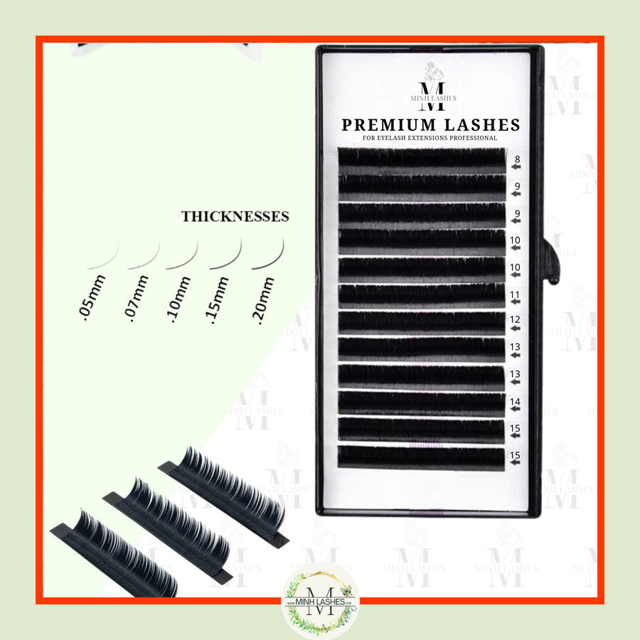 Eyelash Trays Bulk Mix Lenght