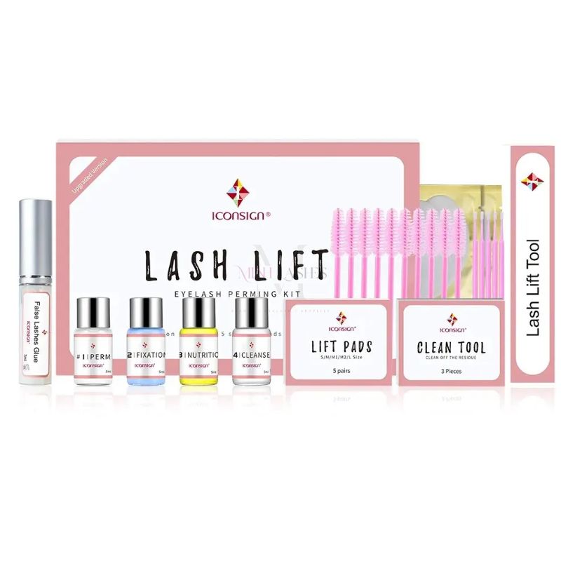 Professional lash lift kit eyelash perm set with complete tools by Minh Lashes