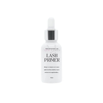 Professional lash primer bottle for eyelash extensions that removes oil and dust, improves glue adhesion and lash retention by Minh Lashes Beauty Supplies Australia
