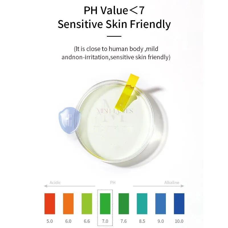 pH balanced lash primer suitable for sensitive skin eyelash extensions