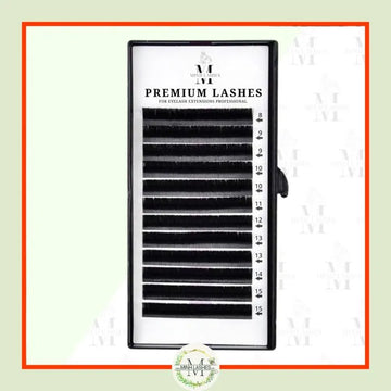 Premium silk lash trays for professional eyelash extensions by Minh Lashes Beauty Supplies
