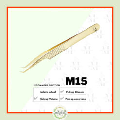 M15 GOLD Pick Up Tweezer